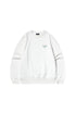 Broken Face Printed Crew Neck Sweatshirt